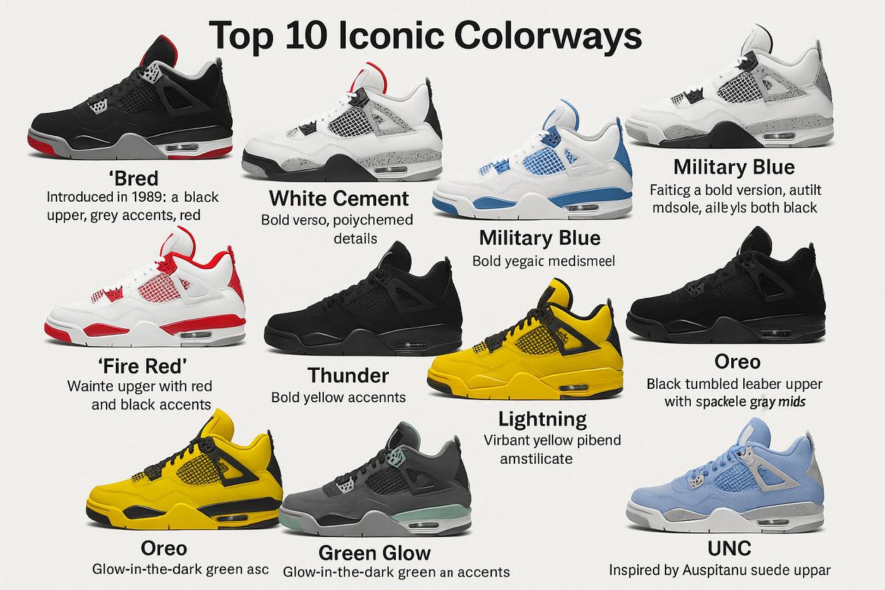 Top 10 Iconic Colorways